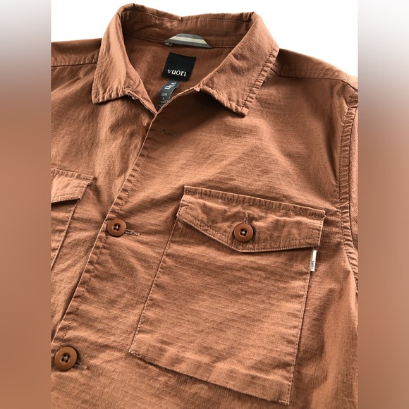 Vuori Other - Vuori Men’s Two Front Pocket Utility Ripstop Shacket. Size Large.